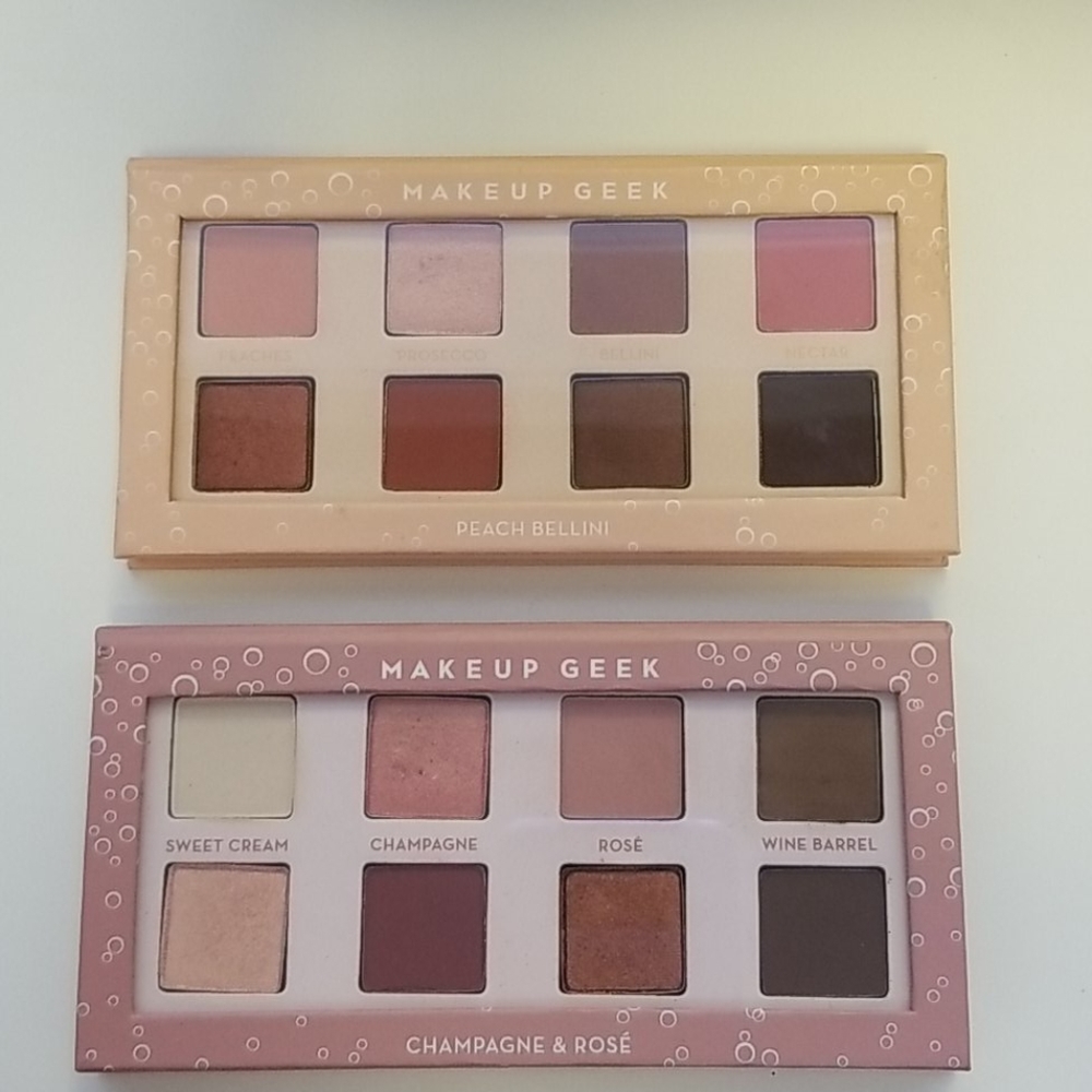 Makeup Geek 2 eyeshadow palettes